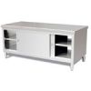 Stainless steel cabine...