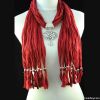 scarf necklace , costu...