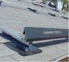 Solar slanted-roof mou...