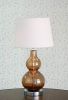 Glass table lamp