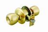 Brass cylindrical knob...
