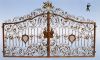 WROUGHT IRON GATE AND ...