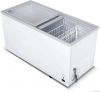 Glass top freezer