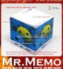 Sticky note, memo cube...