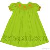 2012 new smocked bishop baby dress, smocked clothes