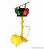 Portable solar LED tra...