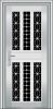 Stainless steel door