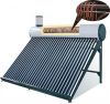 Pre-heated solar water...