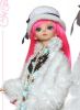 Fashion moveable girl doll with interchangeable eyeballs--76003