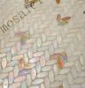 glass mosaic floor