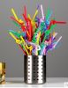 Ã 6mm / 26cm DIY Plastic Bendable Crazy Straws Juice Drinking Straw Party Supplies