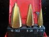 3 Pieces HSS Cone Drill Bit Set