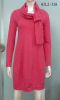 Knot-neck dress