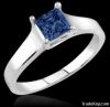 0.75 carat princess cu...
