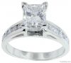 1.5 carat PRINCESS CUT...