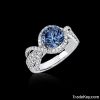 3.15 carat blue white ...