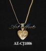 Gold Plated Heart Shap...