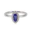 14K Exquisite Tanzanite Ring with diamonds (NEW ARRIVAL)