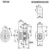 C810 Glass Door Lock