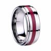 Tungsten steel ring wi...