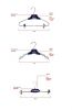 Luxury wooden hanger