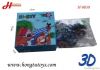 3D lenticular changeable puzzle