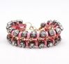 ribbon crystal bracelet