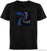 El flashing T-shirt wi...