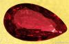 Ruby Pear Shape Cubic ...