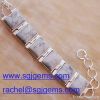 white howlite bracelet...