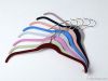 Flocking shirt hanger
