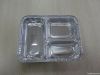 3-Compartment Aluminum...