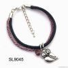 owl alloy string bracelet