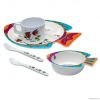 Beautiful fish-shaped melamine dinnerware sets