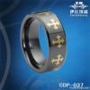 Cross Ceramic Ring Gol...
