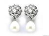 Teardrop Silver Stud E...