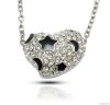heart shape pendant wi...