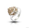 Yellow zircon ring