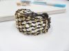Net Turquoise Brass Hi...