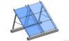 flat rooftop solar mou...