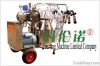 9J-II-type Oil and electricity rotary vane vacuum pump milking trolley