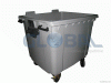 2 wheel rubbish bin 1100L on sale