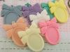 Resin flower cabochons...