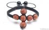 Cross Beaded Woven Cuf...