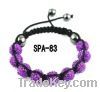 2012 Purple Shamballa Jewelry Bracelets