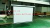 2012 Hot Sale Matt White Electric Screen