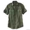 Men's Linen Bush Shirts