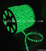 Green flat LED rope li...