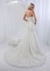 2013 New A-Line Sexy One-shoulder Beaded Applique White Wedding Dress