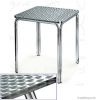 aluminum table, stainless steel table